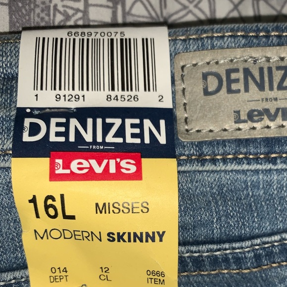 Levi’s Size 16L Jeans Soft Modern Skinny NEW!!!! - Picture 6 of 6